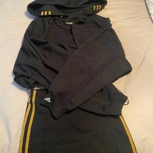Ivy park dress with hoodie